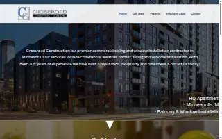 Crossroad Construction, Inc. website