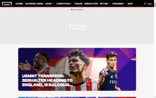 Goal Line Moving of Blaine website