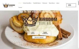 Kingdom Baking website