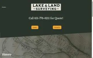 Lake & Land Survey Inc of Ham Lake website