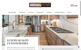 Sharper Homes Inc website