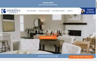 Creative Homes - Heritage Ridge website