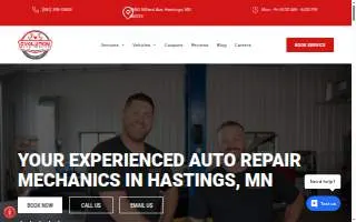 Evolution Auto Service website