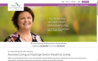 Hasting Senior Health & Living Health Care Center website
