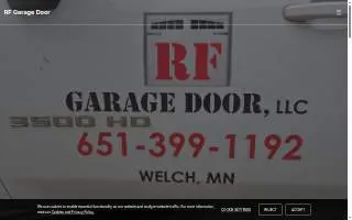 RF Garage Door, LLC website