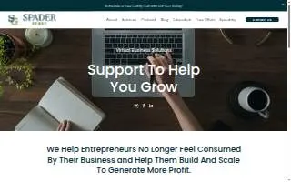 Spader Group website