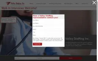 Valley Staffing, Inc of Hastings website