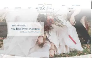 With Love Event Planning LLC of Hastings website