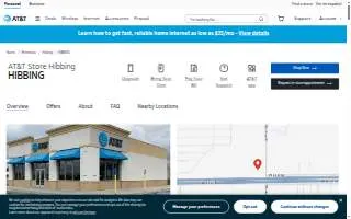 AT&T Store of Hibbing website
