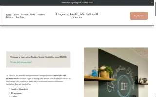Integrative Healing MHS website