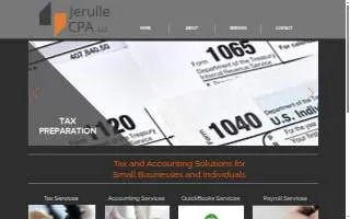 Jerulle CPA, LLC website
