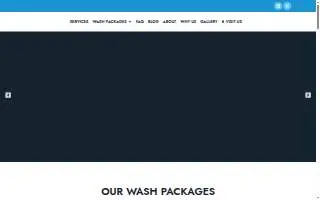 Junction Car Wash website