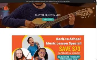 Brighter Minds Music website