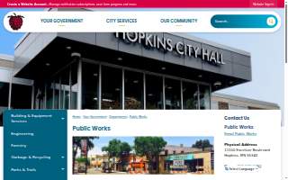 City of Hopkins Public Works Department