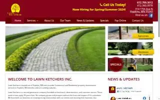 Lawn Ketchers website