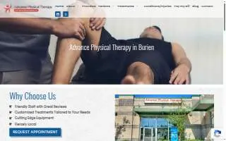Advance Therapy of Hugo website