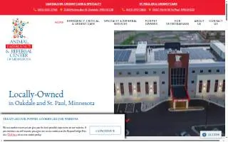 Animal Emergency & Referral Center of Minnesota (AERC) website