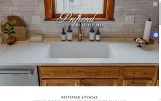 Preferred Kitchens Inc. of Hugo website