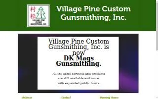 Village Pine Custom Gunsmithing, Inc. website