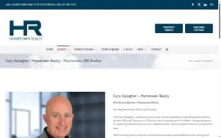 Cory Gallagher Homes - Hometown Realty website