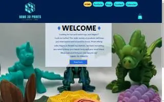 Nano 3D prints website