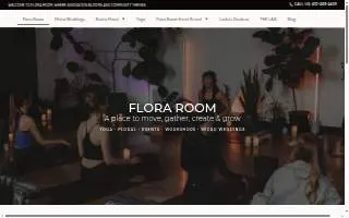 Flora Room website