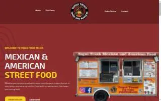 Food truck (yogui truck) website