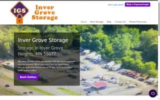 Inver Grove Storage website