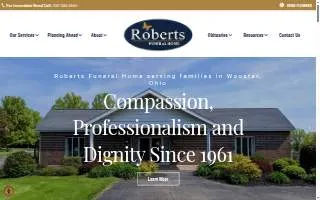 Roberts Funeral Home of Inver Grove Heights website