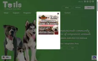 Tails Up Dog Training of Inver Grove Heights website