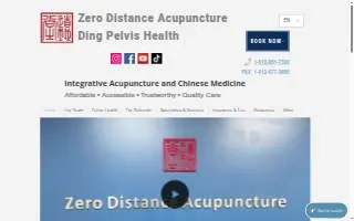 Zero Distance Acupuncture & Chiropractic of Inver Grove Heights website