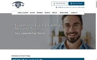 Eye-35 EyeCare website