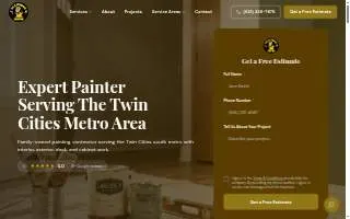 Gold Standard Painting of Farmington website