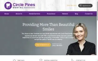 Circle Pines Dental: Dr. John Stentz website