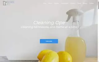 Cleaning Ope website