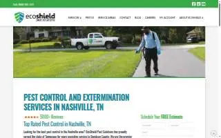 Ecotech Pest Management of Lino Lakes website