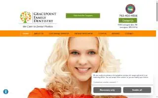 Gracepoint Family Dentistry website