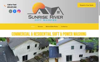 Sunrise River Soft Washing