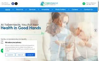 Tabernacle Home Care LLC website