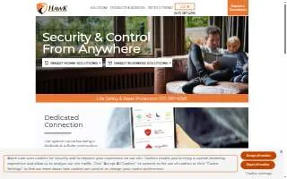 Hawk Alarm Systems, Inc. website