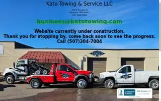 Kato Towing & Service LLC of Mankato website