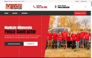 Mankato Fence website