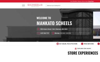 Scheels website