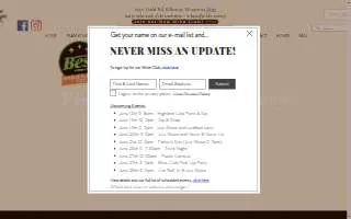 Vintage Escapes Winery & Vineyard of Mankato website