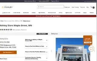 Ashley of Maple Grove website