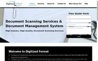 Digitized Format