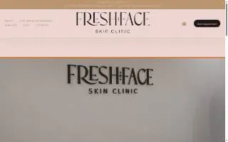 Fresh Face Skin Clinic website