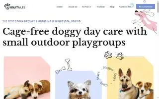 Mutt Nuts website