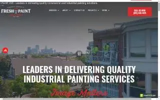Fresh Paint Inc of Maplewood website