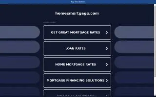 Homes Mortgage LLC of Maplewood website